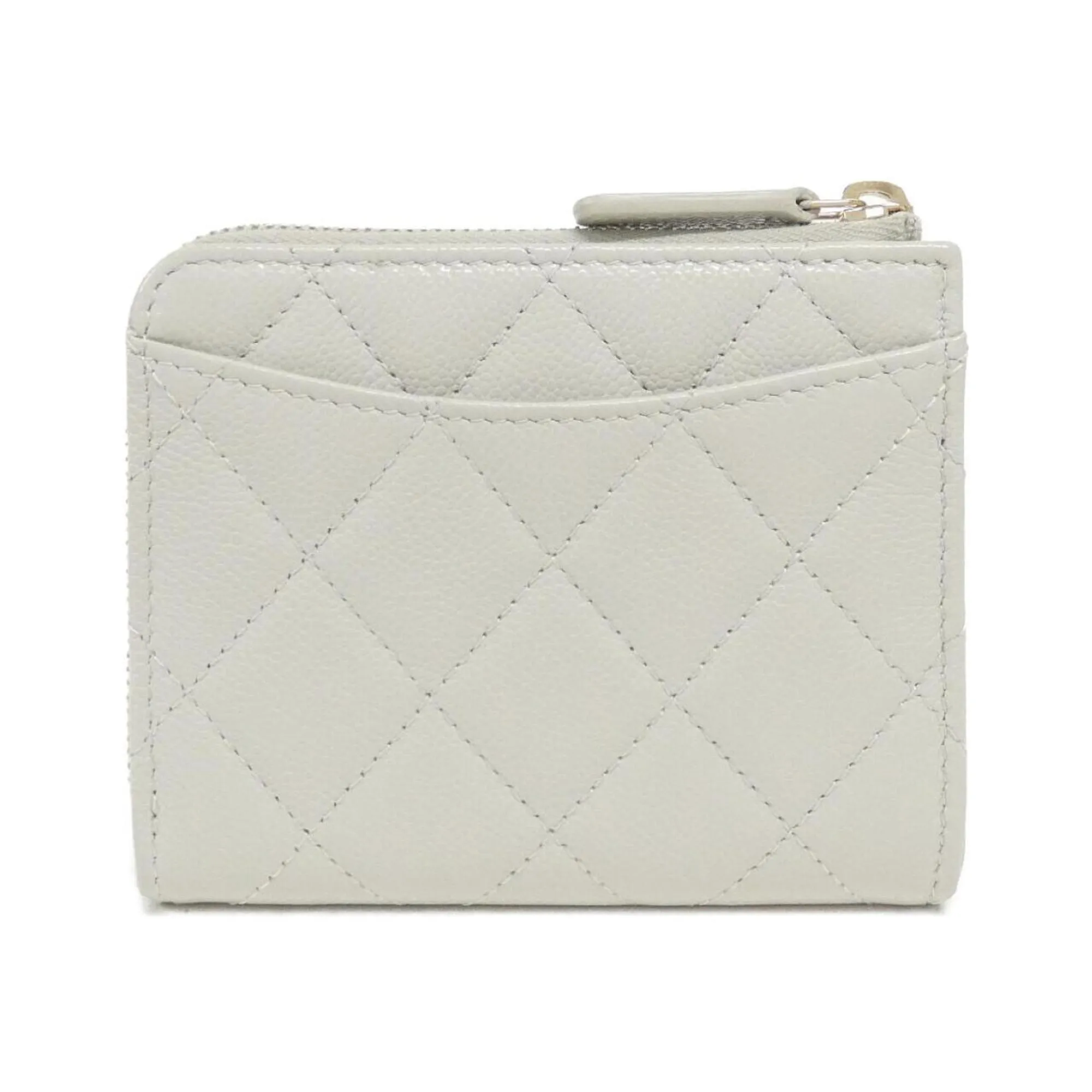 Chanel  Grained Calfskin Wallet (Bi-Fold) (Pre-Owned)