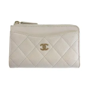 Chanel Grained Calfskin Wallet (Bi-Fold) (Pre-Owned)