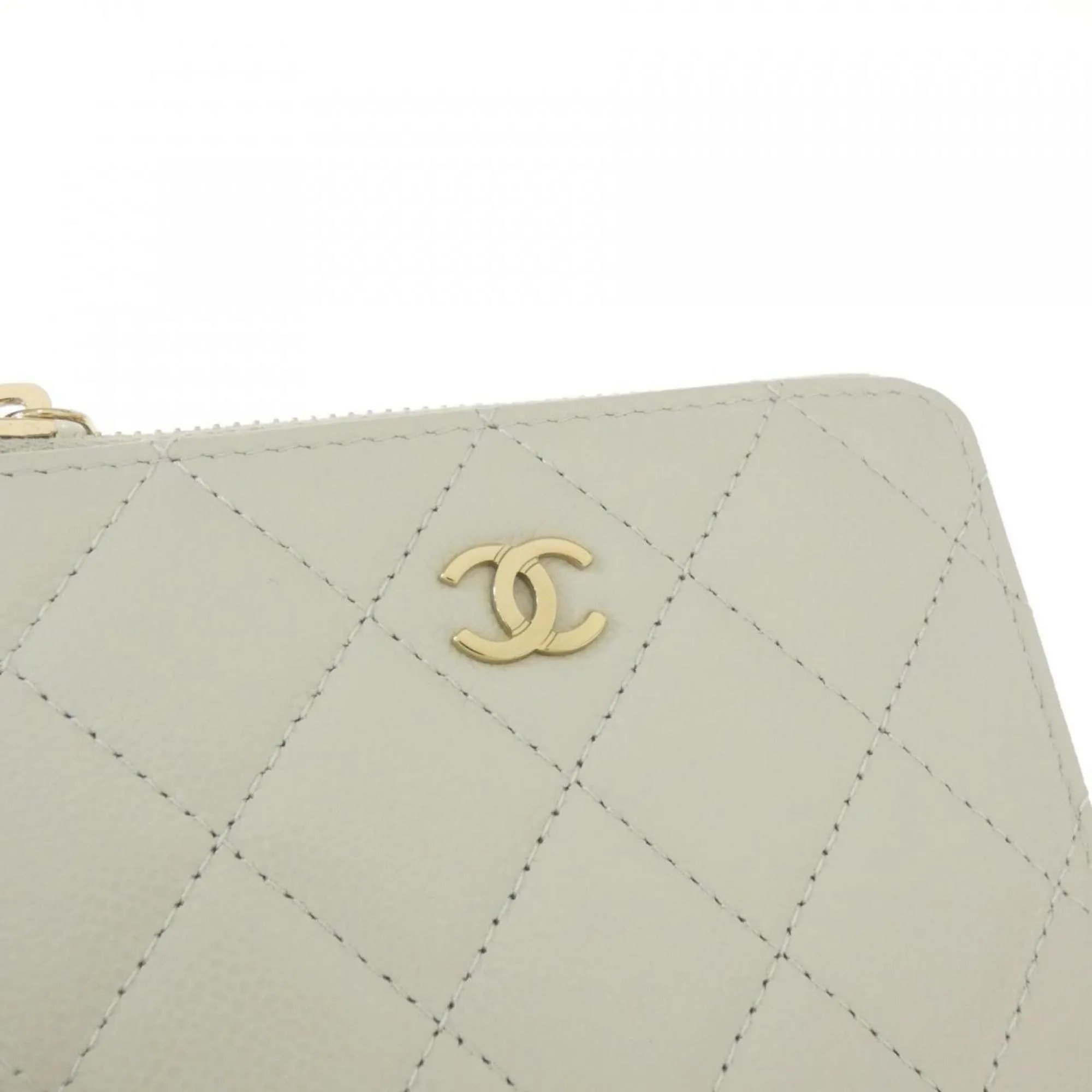 Chanel  Grained Calfskin Wallet (Bi-Fold) (Pre-Owned)