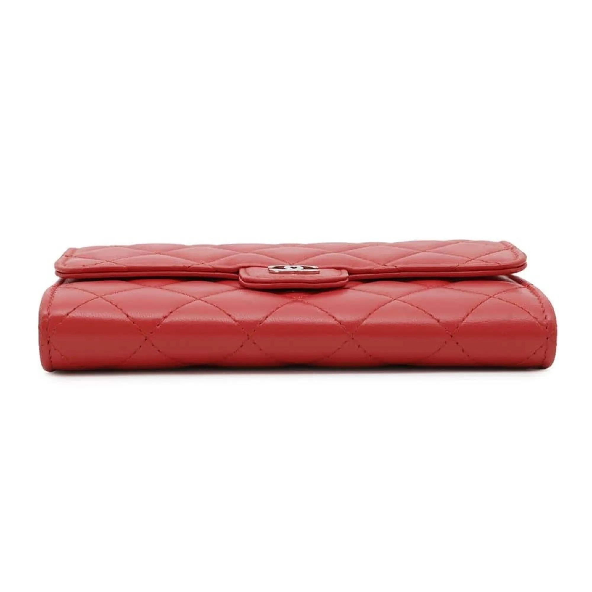 Chanel Leather Chain/Shoulder Wallet (Pre-Owned)