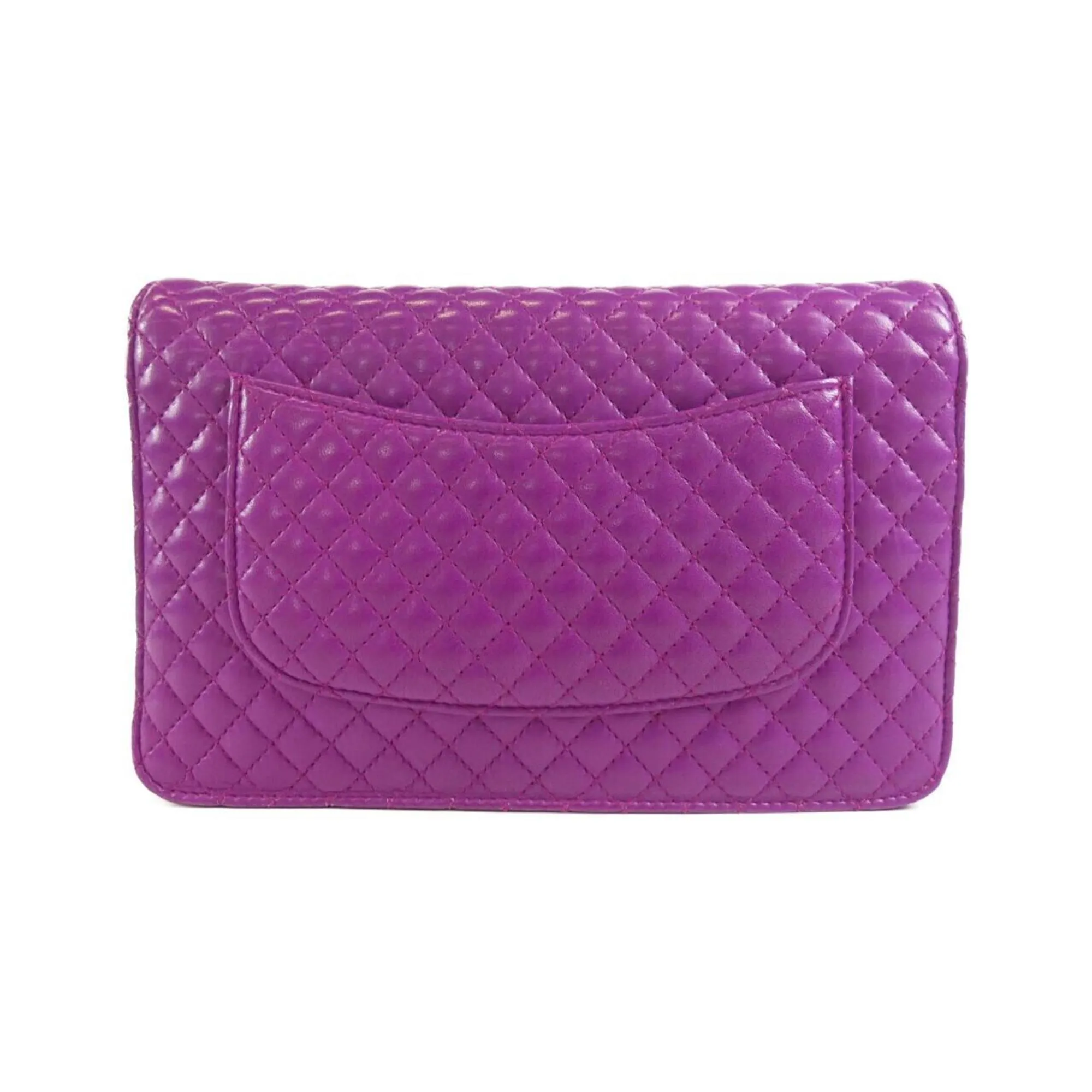 Chanel Leather Chain/Shoulder Wallet (Pre-Owned)