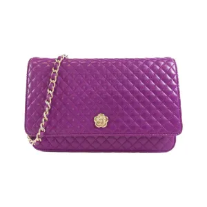 Chanel Leather Chain/Shoulder Wallet (Pre-Owned)