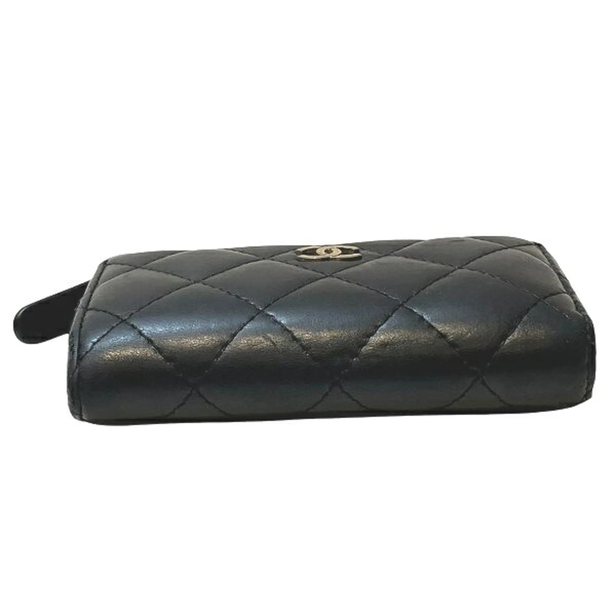 Chanel Leather Coin Purse/Coin Case (Pre-Owned)