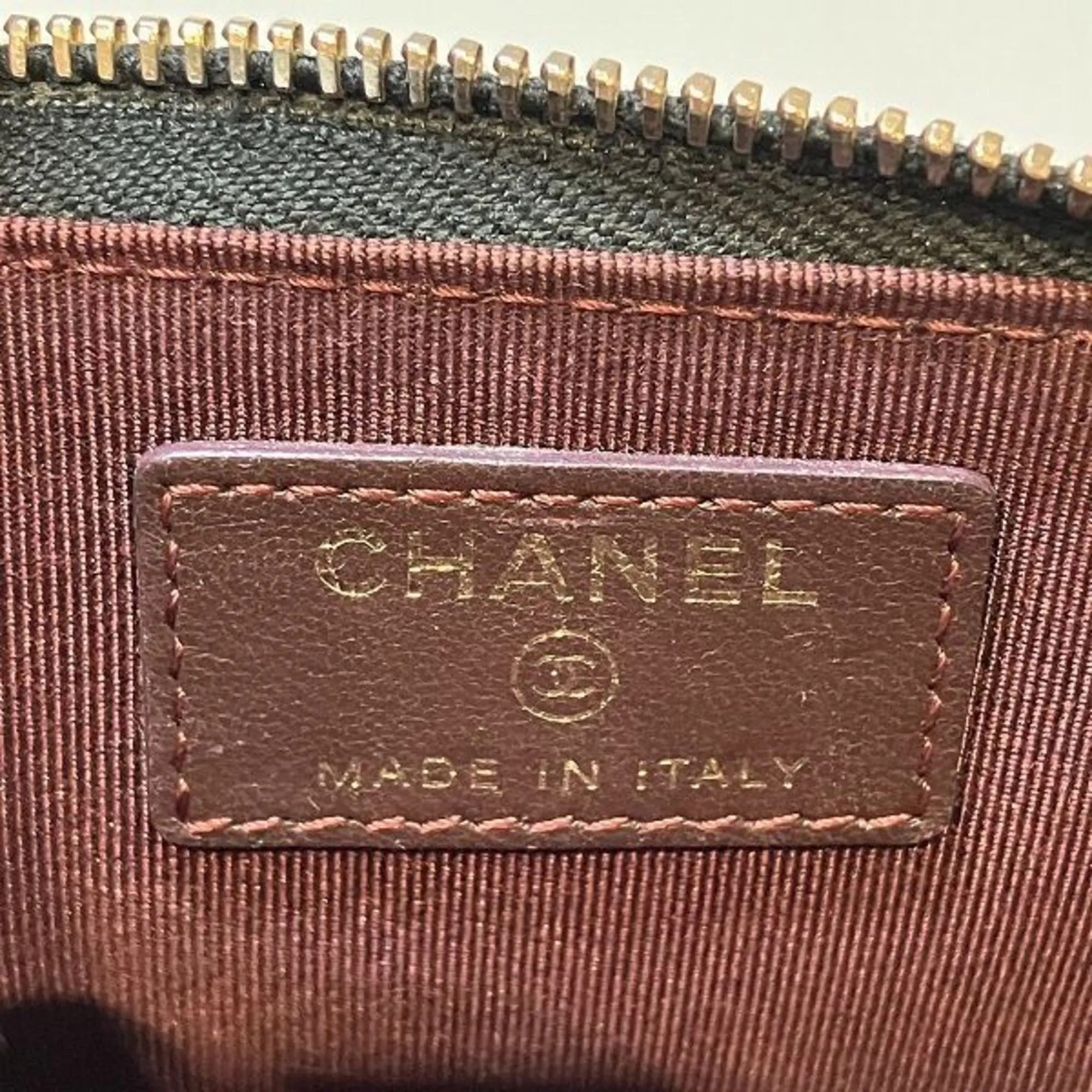 Chanel Leather Coin Purse/Coin Case (Pre-Owned)