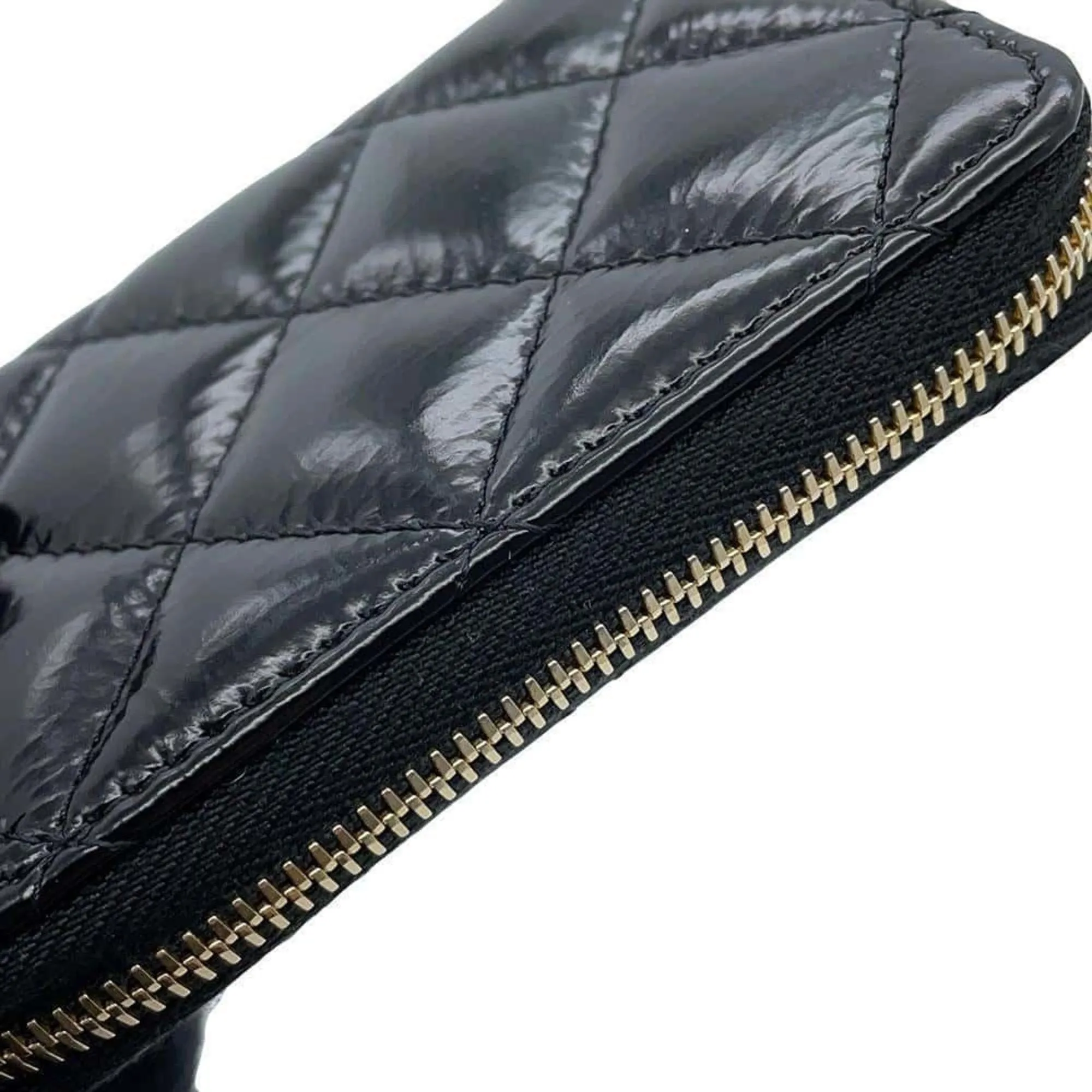 Chanel Leather Long Wallet (Bi-Fold) (Pre-Owned)