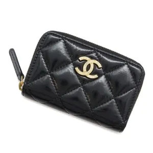 Chanel Leather Long Wallet (Bi-Fold) (Pre-Owned)
