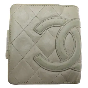 Chanel Leather Wallet (Bi-Fold) (Pre-Owned)