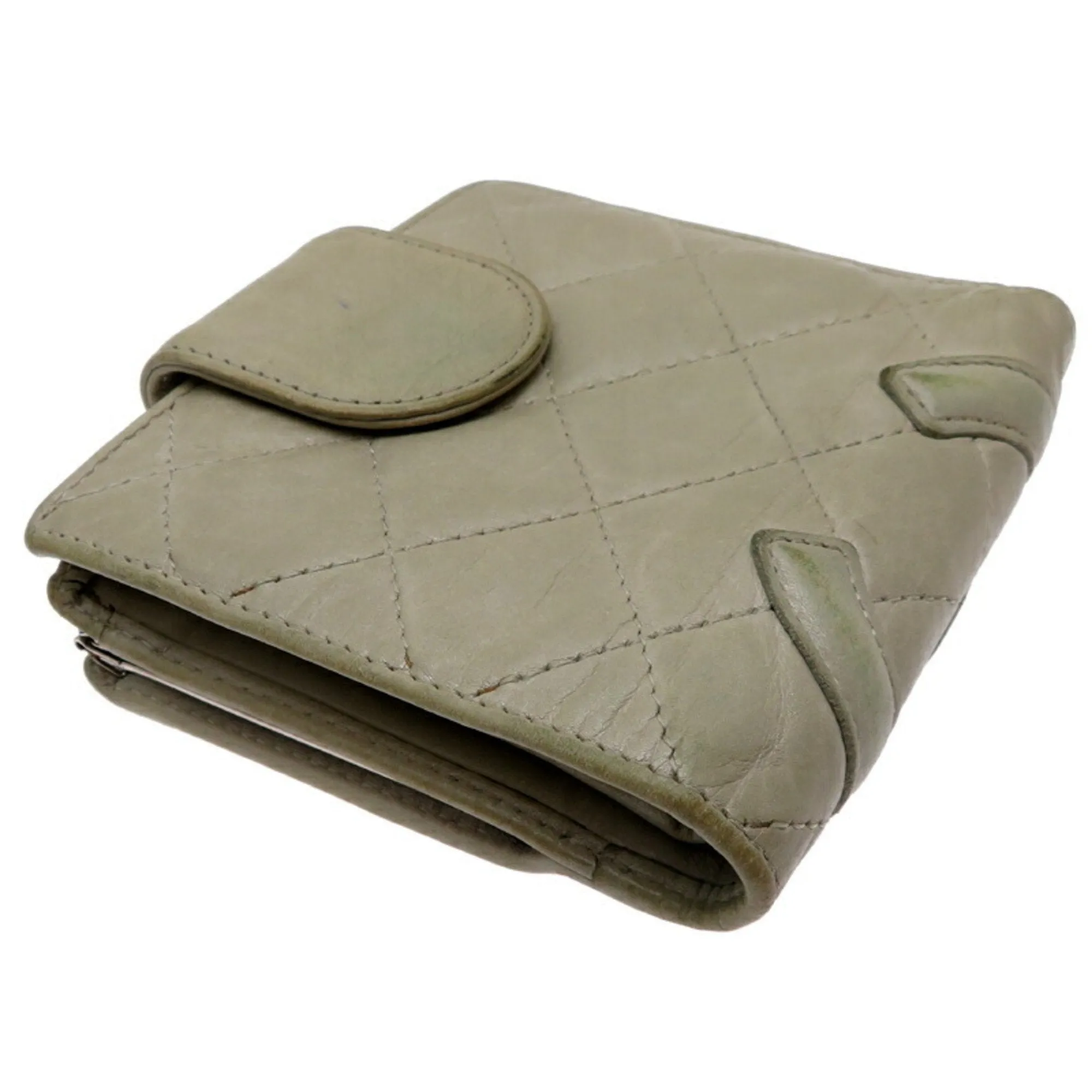 Chanel Leather Wallet (Bi-Fold) (Pre-Owned)