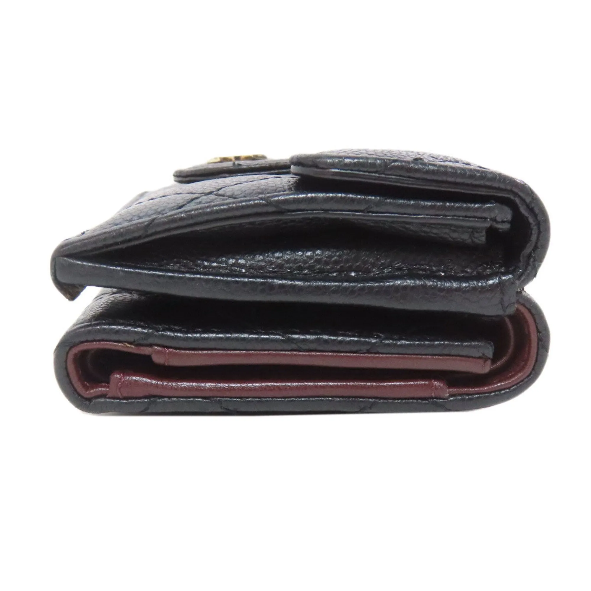 Chanel Leather Wallet (Tri-Fold) (Pre-Owned)