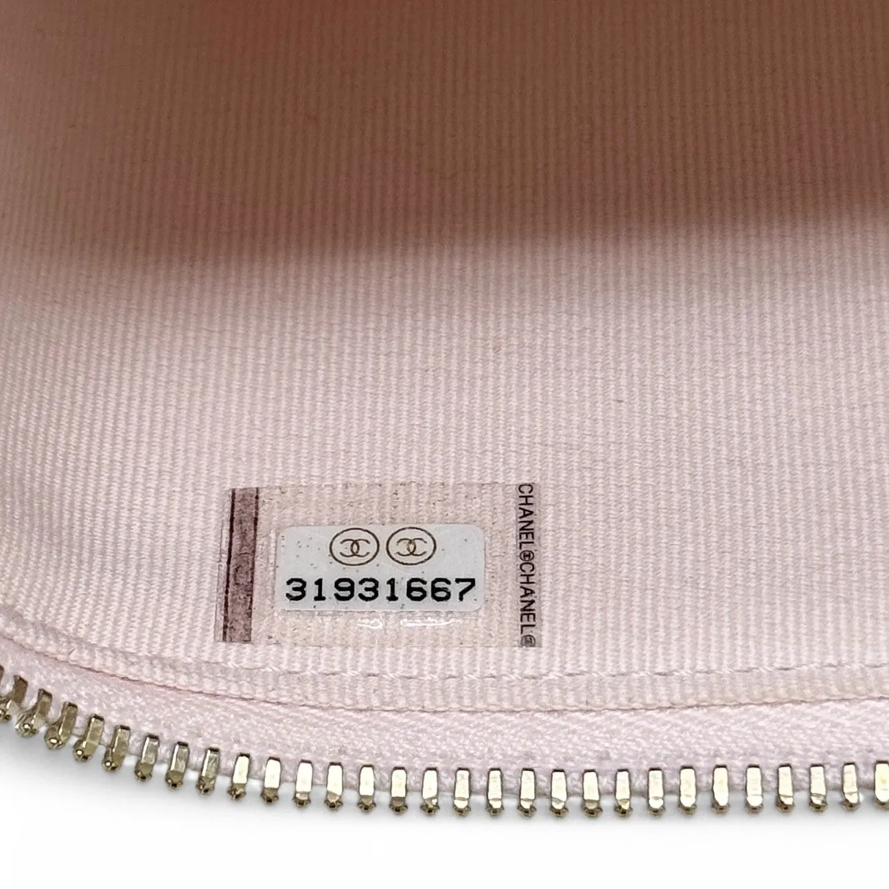 Chanel Pink Small Vanity With Chain
