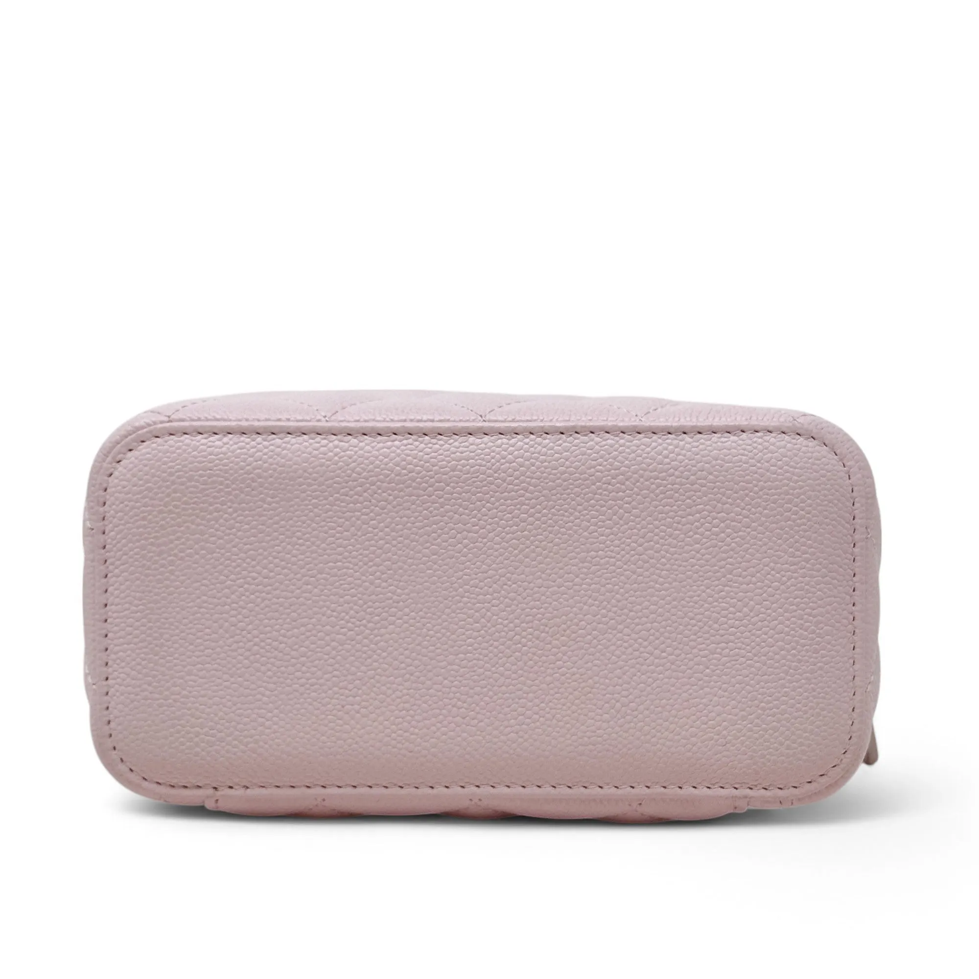 Chanel Pink Small Vanity With Chain