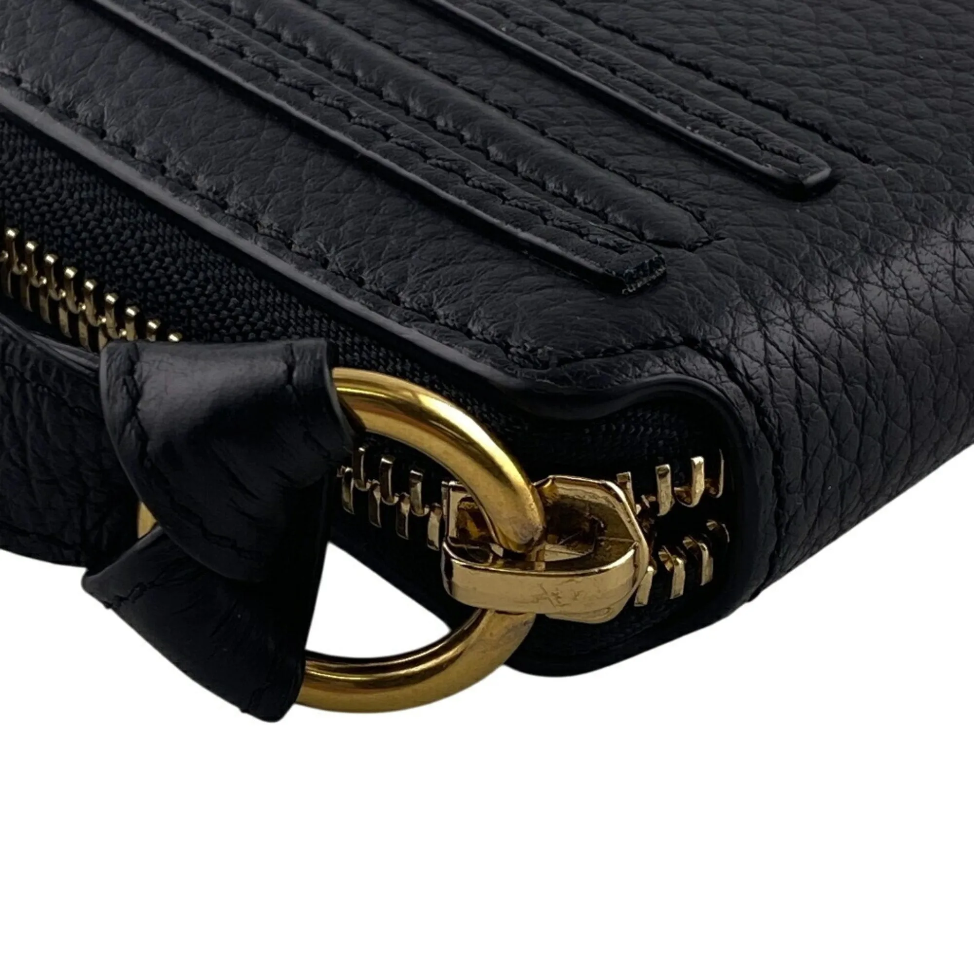 Chlo Leather Long Wallet (Bi-Fold) (Pre-Owned)