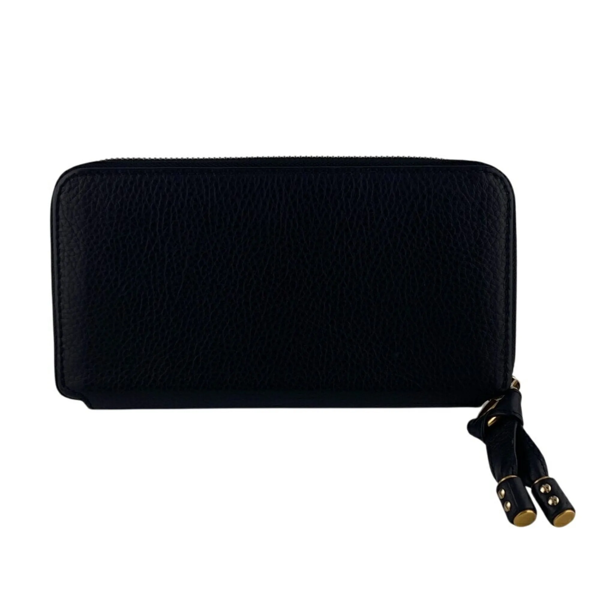 Chlo Leather Long Wallet (Bi-Fold) (Pre-Owned)