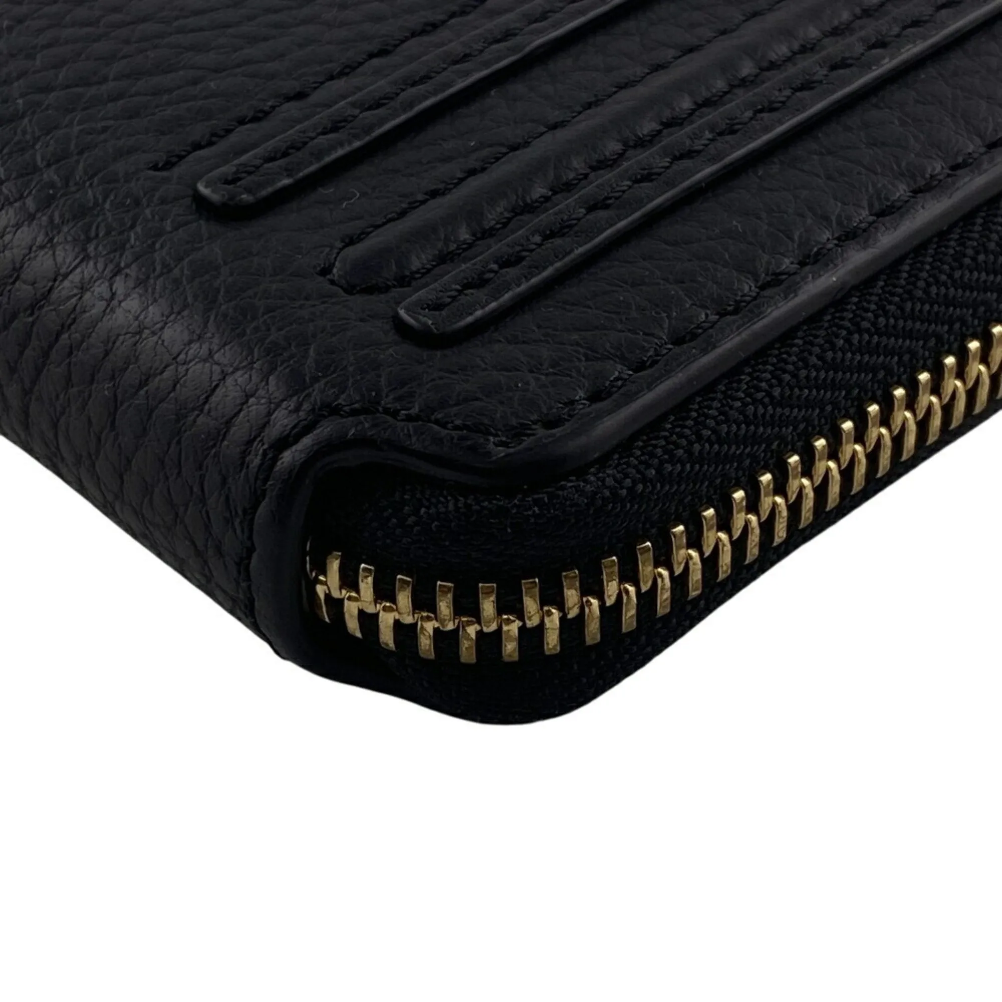 Chlo Leather Long Wallet (Bi-Fold) (Pre-Owned)