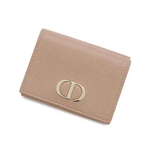 Christian Dior Leather Wallet (Tri-Fold) (Pre-Owned)