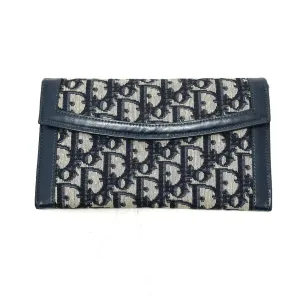 Christian Dior Trotter Jacquard Long Wallet (Bi-Fold) (Pre-Owned)