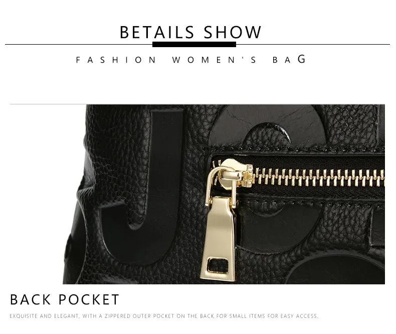 Classic Charm: Genuine Leather Tote for Women's Luxury Fashion