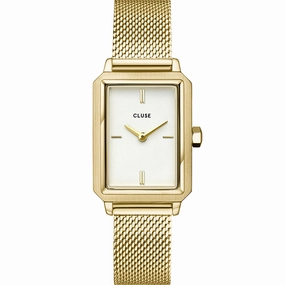 Cluse CW11508 Fluette Gold Tone Mesh Womens Watch