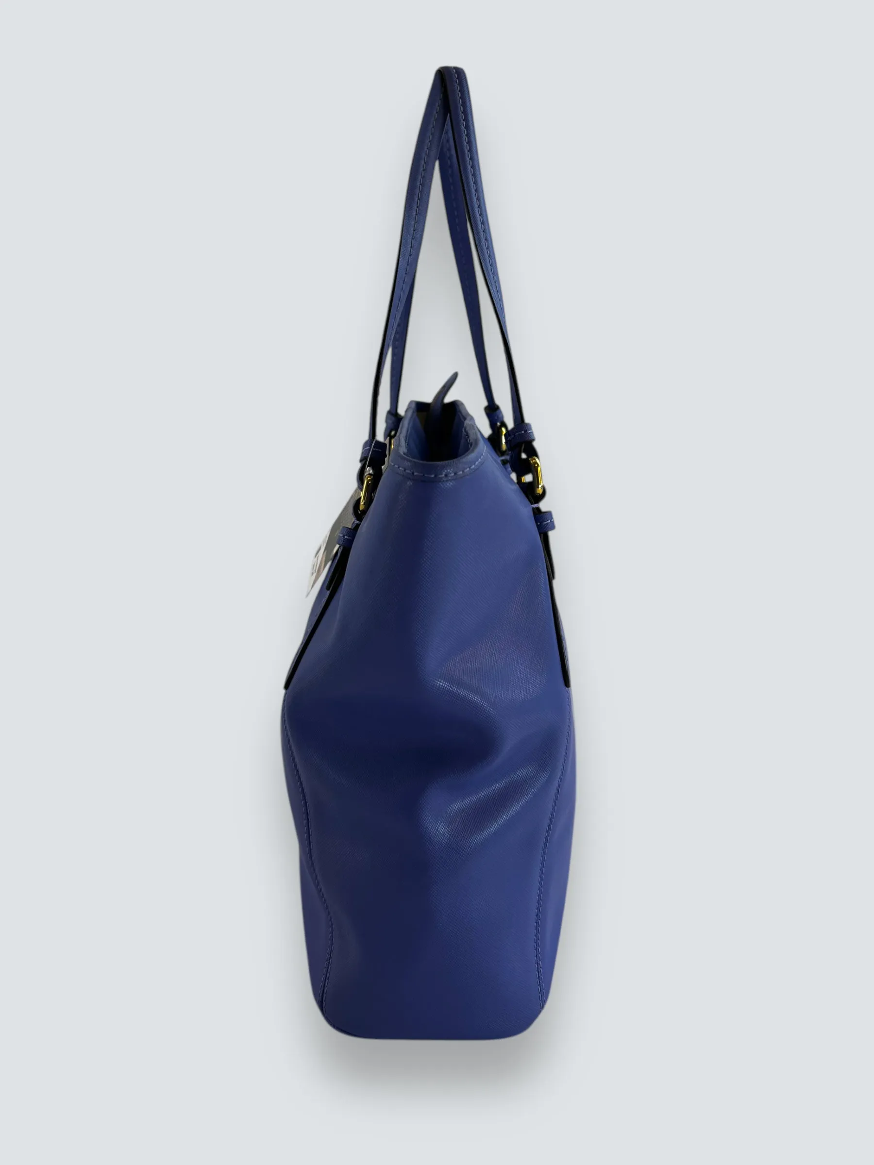 Coach Blue Leather "Peyton" Large Tote