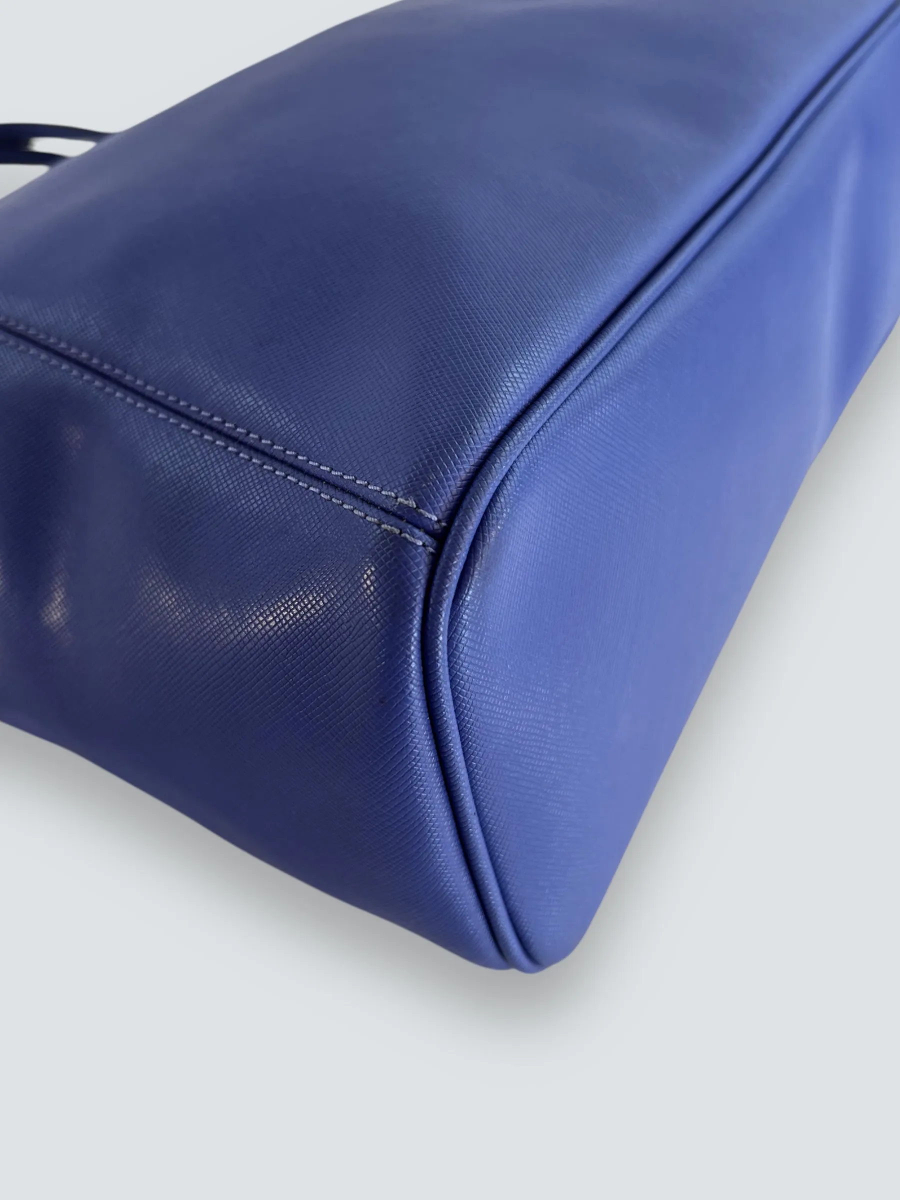 Coach Blue Leather "Peyton" Large Tote