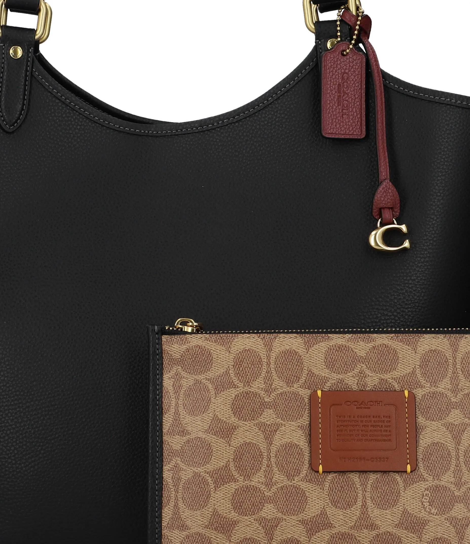 COACH Day Tote Bag Zip Pouch
