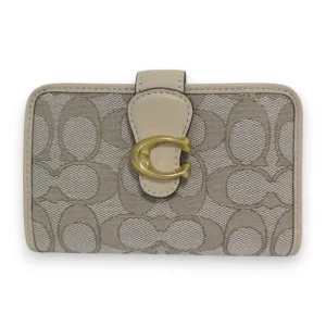 Coach Leather Signature Line Wallet (Bi-Fold) (Pre-Owned)