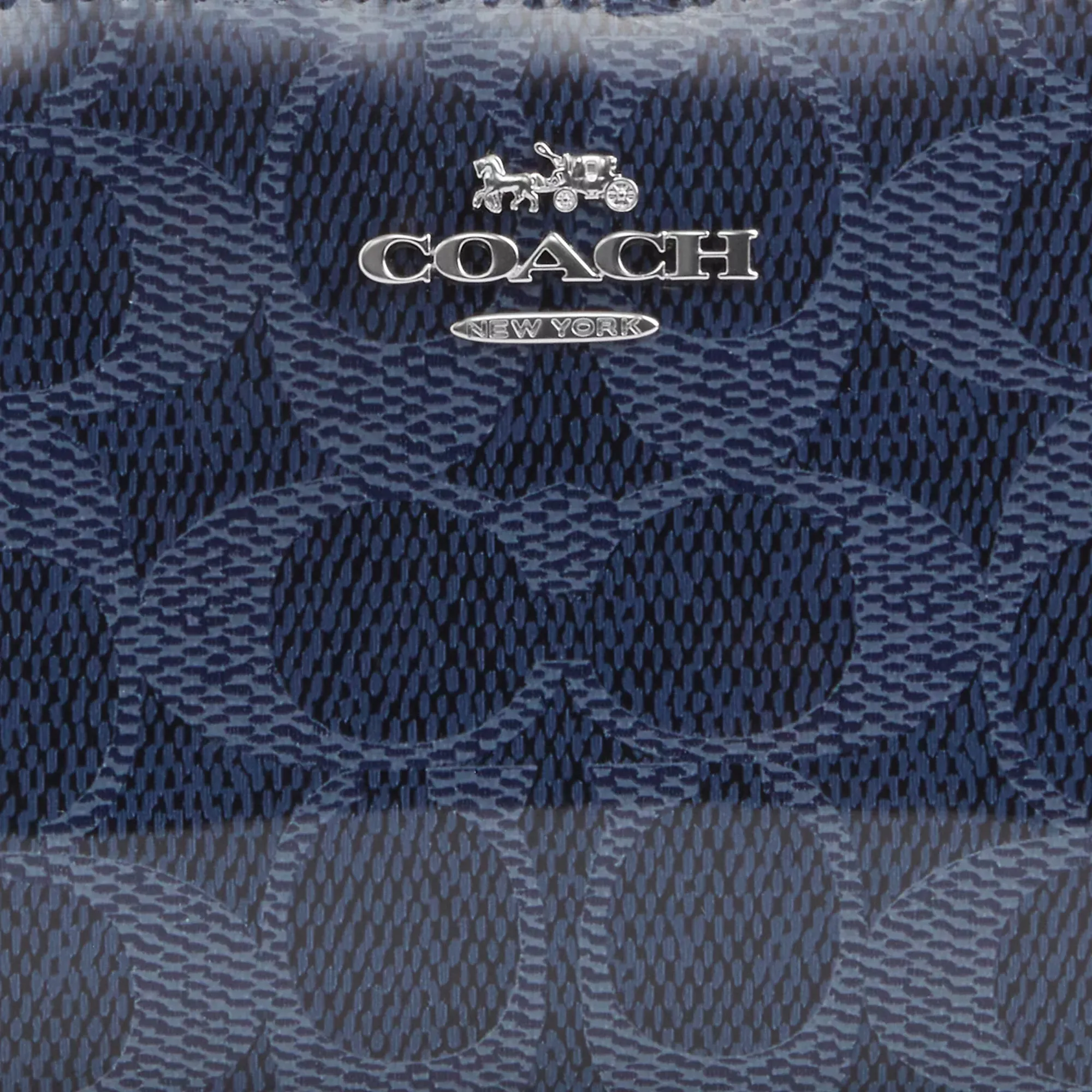 Coach Outlet Snap Wallet In Signature Canvas