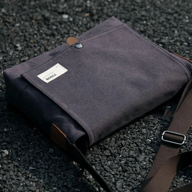 Cool Canvas Mens 11???? 13???? Mac Pro Air Side Bag Shoulder Bag Messenger Bag for Men