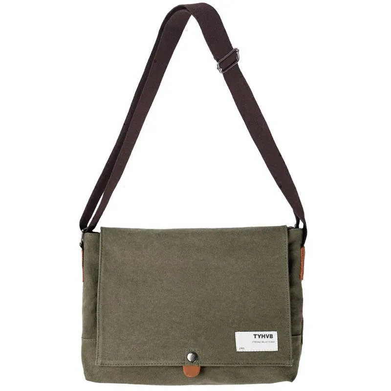 Cool Canvas Mens 11???? 13???? Mac Pro Air Side Bag Shoulder Bag Messenger Bag for Men