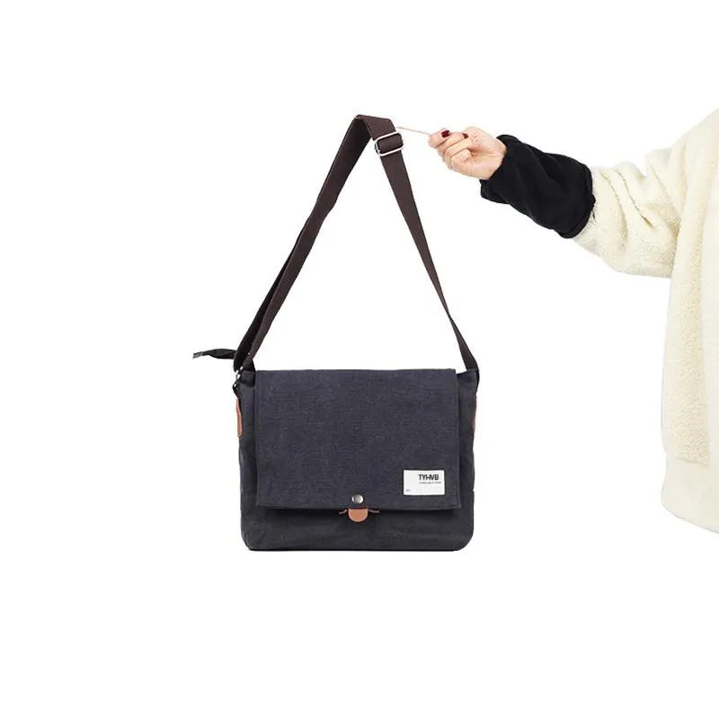Cool Canvas Mens 11???? 13???? Mac Pro Air Side Bag Shoulder Bag Messenger Bag for Men