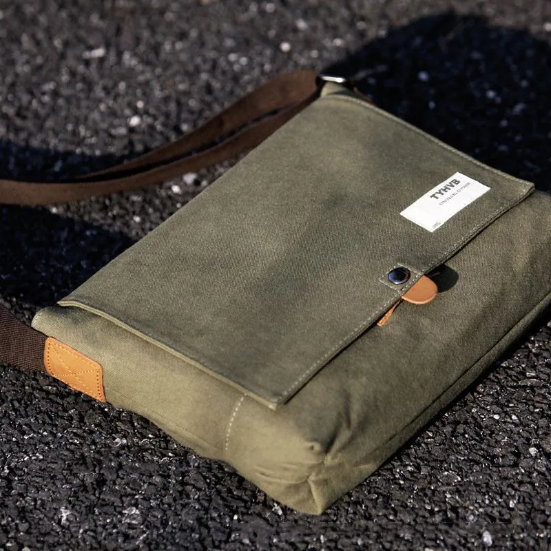 Cool Canvas Mens 11???? 13???? Mac Pro Air Side Bag Shoulder Bag Messenger Bag for Men