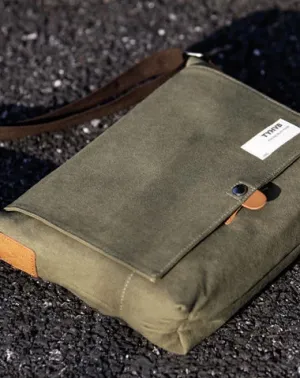 Cool Canvas Mens 11???? 13???? Mac Pro Air Side Bag Shoulder Bag Messenger Bag for Men