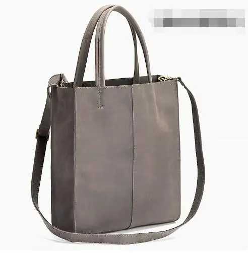 Cool Handmade Leather Mens Tote Bag Cool Messenger Tote Bag Handbag for men