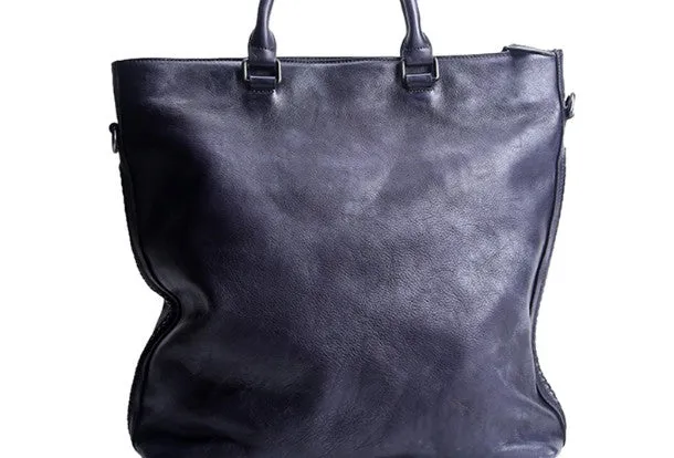 Cool leather men messenger bag fashion  shoulder laptop bag work bag