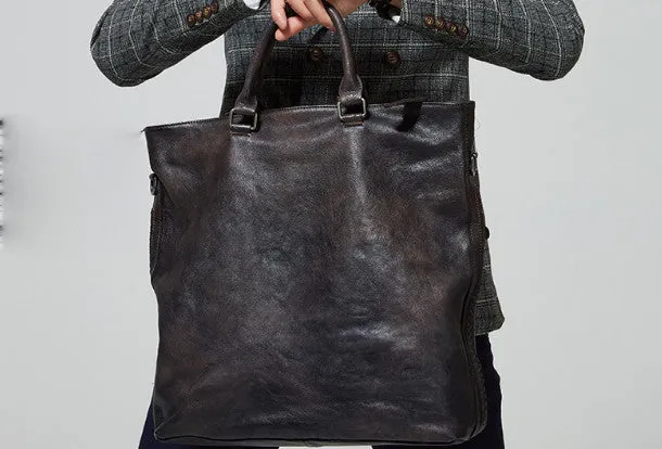 Cool leather men messenger bag fashion  shoulder laptop bag work bag