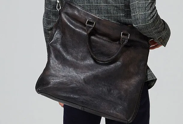 Cool leather men messenger bag fashion  shoulder laptop bag work bag