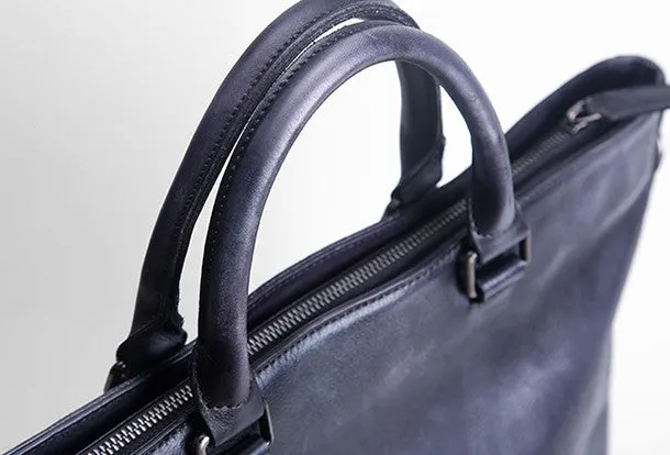 Cool leather men messenger bag fashion  shoulder laptop bag work bag