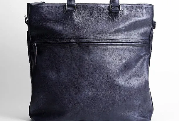 Cool leather men messenger bag fashion  shoulder laptop bag work bag