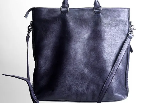 Cool leather men messenger bag fashion  shoulder laptop bag work bag