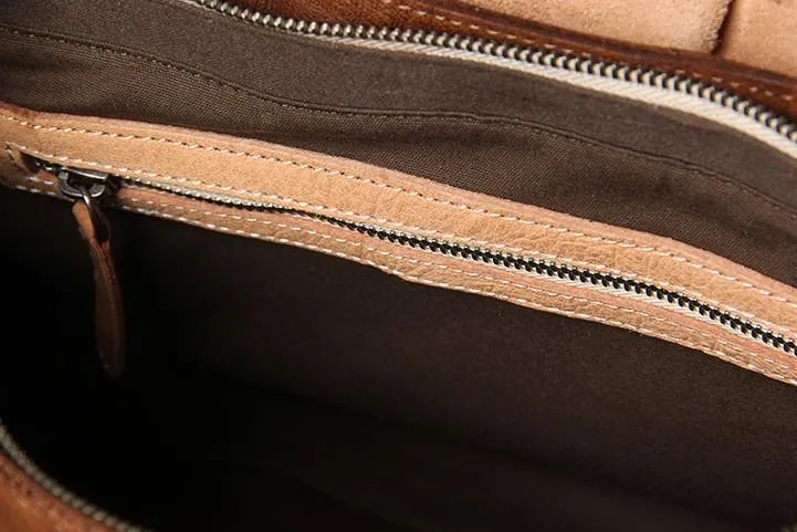 Cool Leather Mens Messenger Bag Shoulder Bags Vintage Crossbody Bag for Men