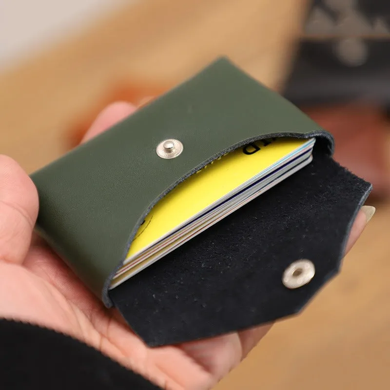 Cute Brown Leather Card Holder Women Coin Wallet Multi Card Wallets For Women