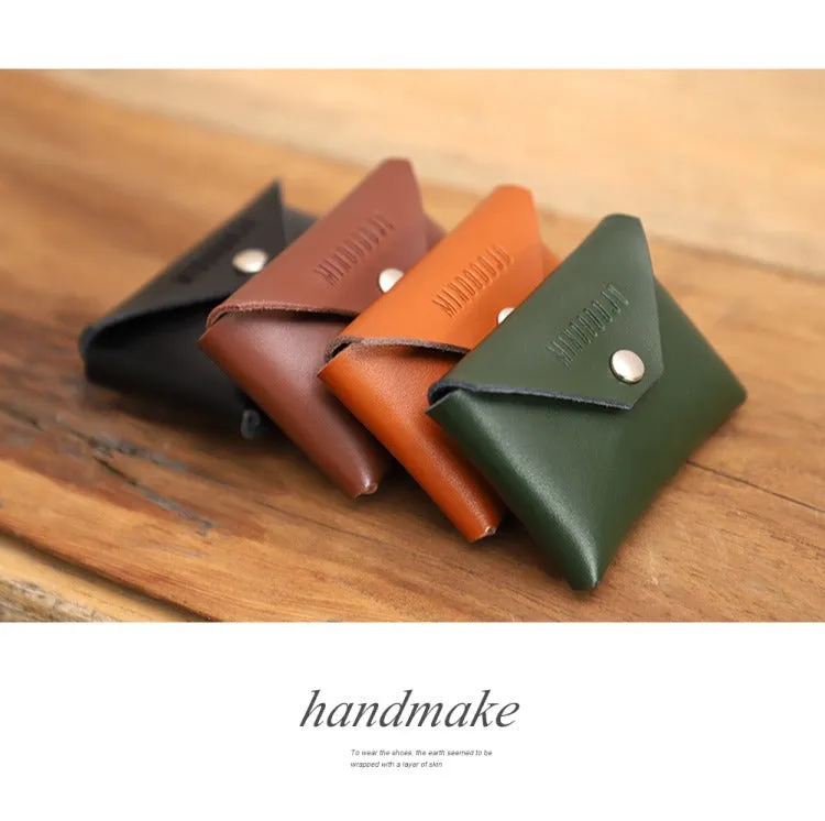 Cute Brown Leather Card Holder Women Coin Wallet Multi Card Wallets For Women