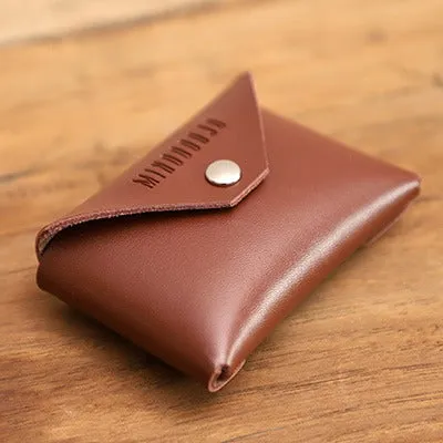 Cute Green Leather Card Holder Women Coin Wallet Multi Card Wallets For Women
