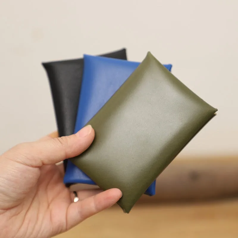 Cute Green Leather Card Holders Women Coin Wallet Multi Card Wallet For Women