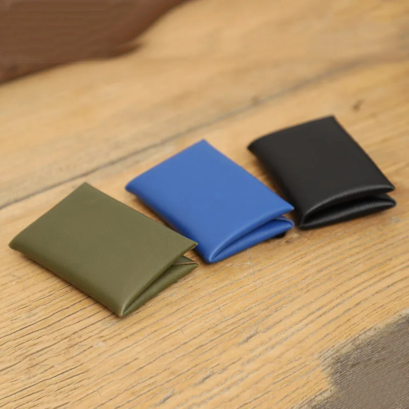 Cute Green Leather Card Holders Women Coin Wallet Multi Card Wallet For Women