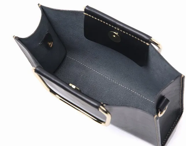 Cute Leather Red Womens Mini Chain Purse Handbag Chain Shoulder Bags for Women