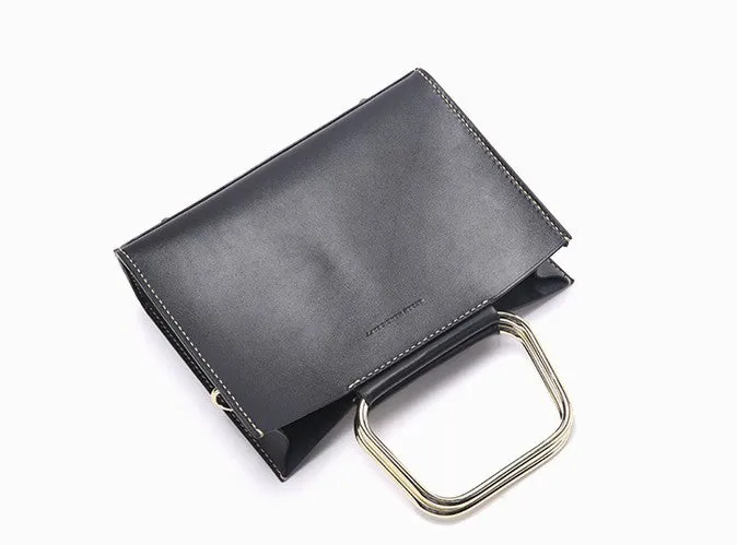 Cute Leather Red Womens Mini Chain Purse Handbag Chain Shoulder Bags for Women