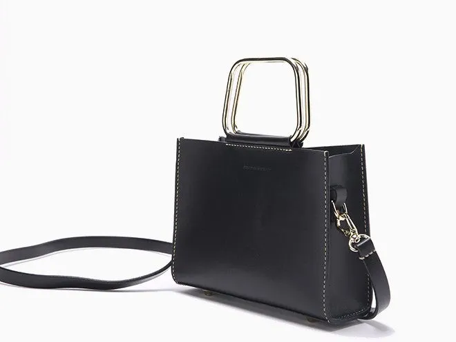 Cute Leather Red Womens Mini Chain Purse Handbag Chain Shoulder Bags for Women
