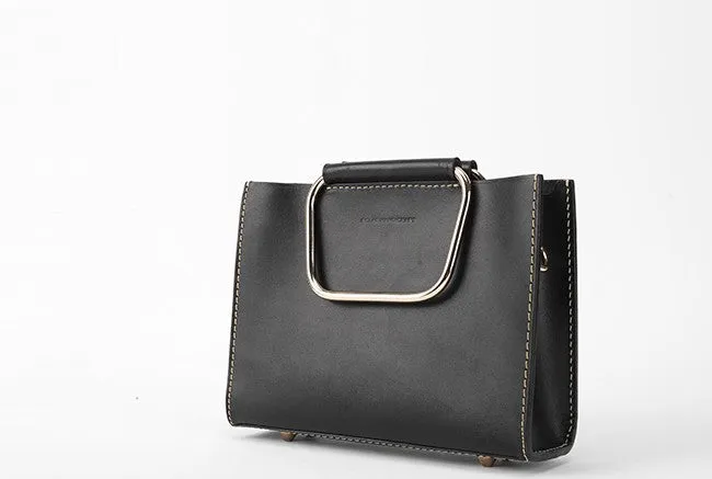 Cute Leather Red Womens Mini Chain Purse Handbag Chain Shoulder Bags for Women