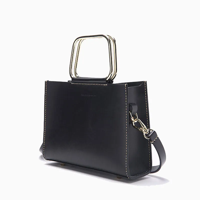 Cute Leather Red Womens Mini Chain Purse Handbag Chain Shoulder Bags for Women